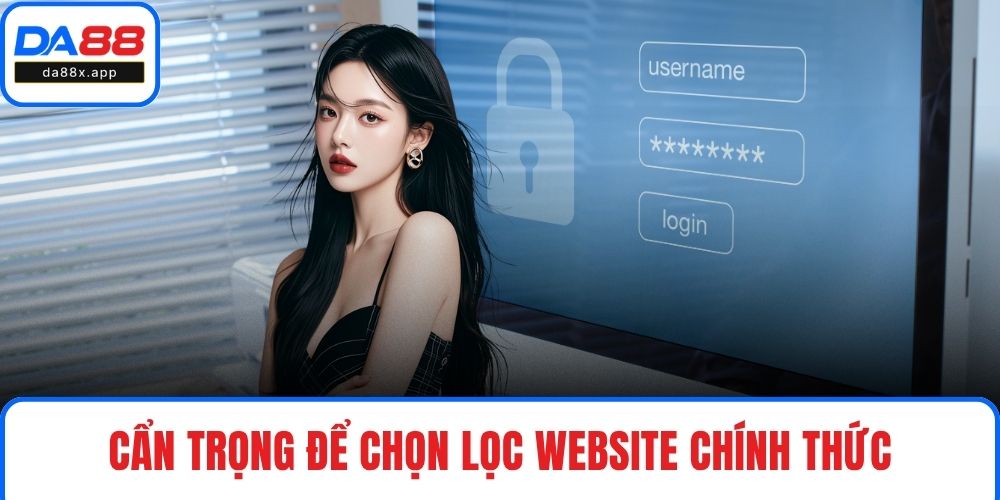Đăng Nhập DA88 Cẩn trọng để chọn lọc website chính thức