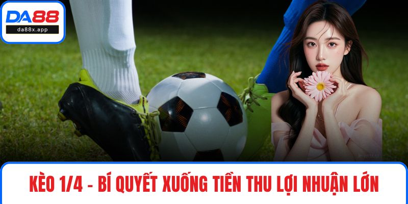 Kèo 1/4 - Bí Quyết Xuống Tiền Thu Lợi Nhuận Lớn Tại DA88 Kèo 1/4